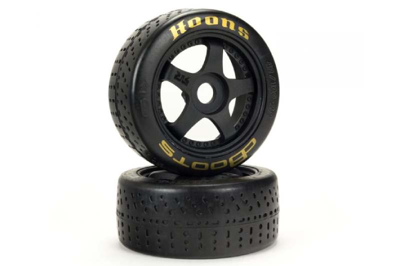 Arrma 1/7 dBoots Hoons Front 100 Gold Pre-Mounted Belted Tires - Πατήστε στην εικόνα για να κλείσει